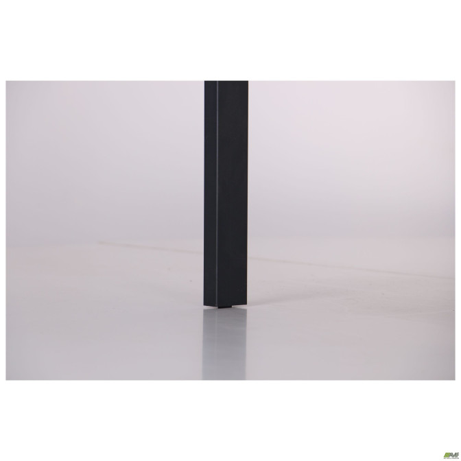 Компьютерный стол Pluto ST R (1380х600х750) Дуб Эндгрейн/Черный графит AMF