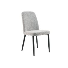 Стул N-44 светло-серый  +  черный Vetro mebel