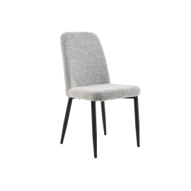 Стул N-44 светло-серый  +  черный Vetro mebel