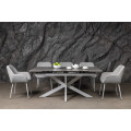 Керамический стол Тициано TML-1150 деликато грей  +  белый Vetro mebel