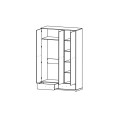 Шкаф Стемма SZF3D2S BRW Україна