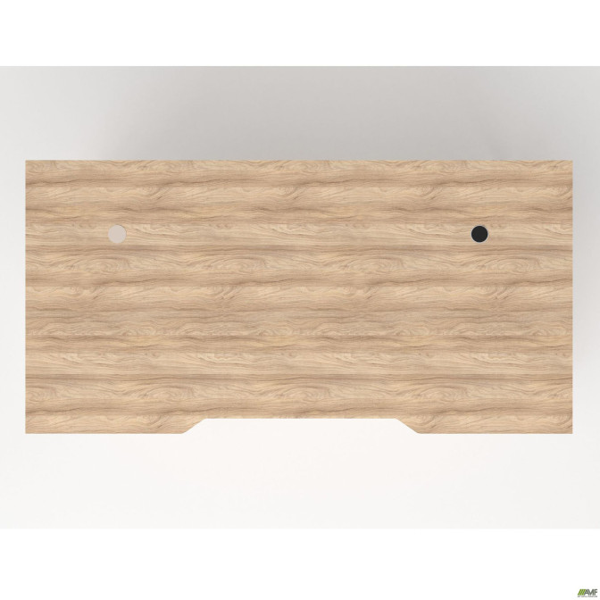 Стіл  +  USB Delta DL-107 (1790х900х750мм) Блеквуд Ячмінний / Каркас білий AMF