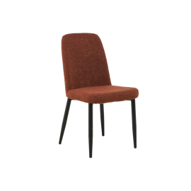 Стул N-44 терракотовый  +  черный Vetro mebel
