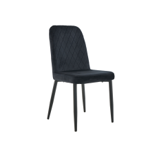 Стул N-44 черный велюр  +  черный Vetro mebel