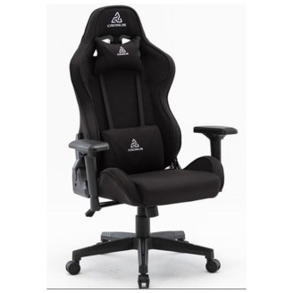 Кресло VR Racer Textile Maximus ткань черная/черный AMF