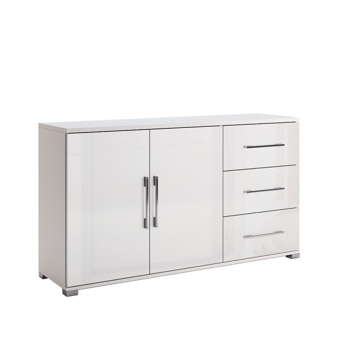 Комод 2Дв 3Ящ Фемели / Family Глянец Белый MiroMark FM-62-WB
