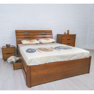 Ліжко з шухлядами Маріта Люкс Олімп