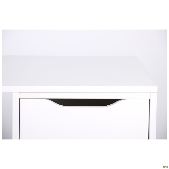 Стіл комп'ютерний Blond BL-102 (1200х600х750) Білий Перл/Білий беж AMF