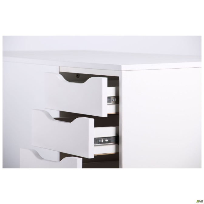 Стіл комп'ютерний Blond BL-102 (1200х600х750) Білий Перл/Білий беж AMF