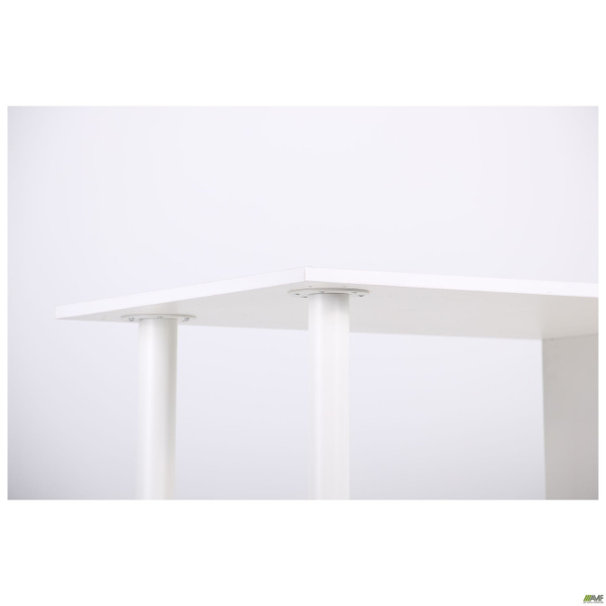 Стіл комп'ютерний Blond BL-102 (1200х600х750) Білий Перл/Білий беж AMF