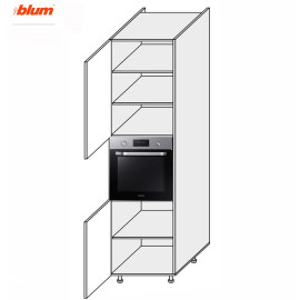 Кухонна секція Вінтаж Пенал 60ПД/2320 Духовка Pro Blum VN-866W/9003 MiroMark