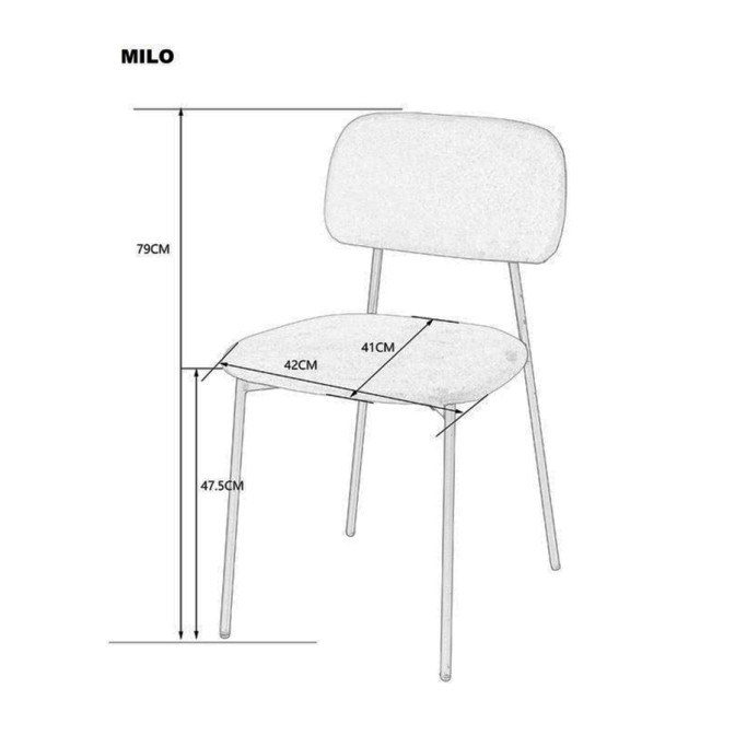 Стул Milo Intarsio