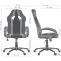 Кресло Shift black/grey AMF