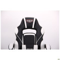 Кресло VR Racer Dexter Vector черный/белый AMF