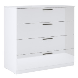 Комод 4Ящ Хеппі / Happy Глянець Білий MiroMark HP-64-WB