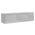 Секция BOX COLOR- TV 1,40 / Глянец Шиншилла Серая MiroMark BX-43-GG