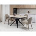 Керамический стол Ноэми TML-996 вествуд  +  черный Vetro mebel