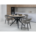Керамический стол Ноэми TML-996 вествуд  +  черный Vetro mebel