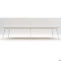 Рабочая станция Delta DL-105 (3580х1200х750мм) Блэквуд Ячменный/Каркас белый AMF