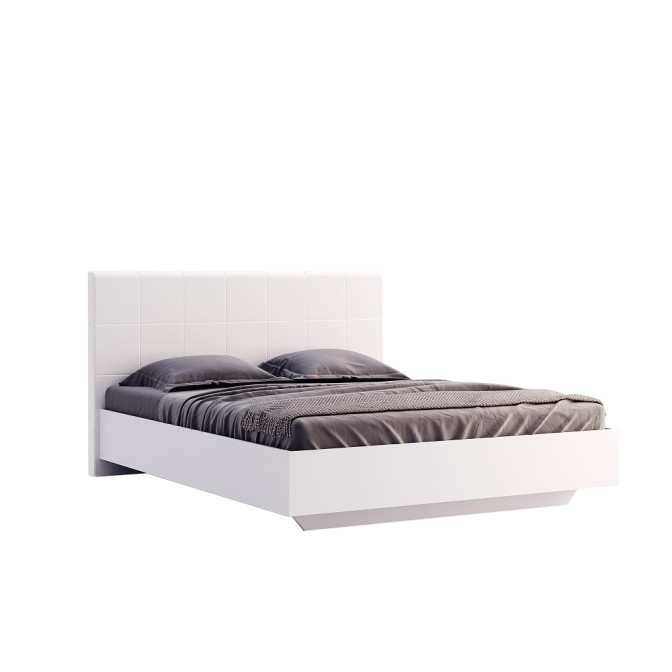 Кровать без каркаса 1,6x2,0 Фемели / Family Глянец Белый MiroMark FM-36-WB