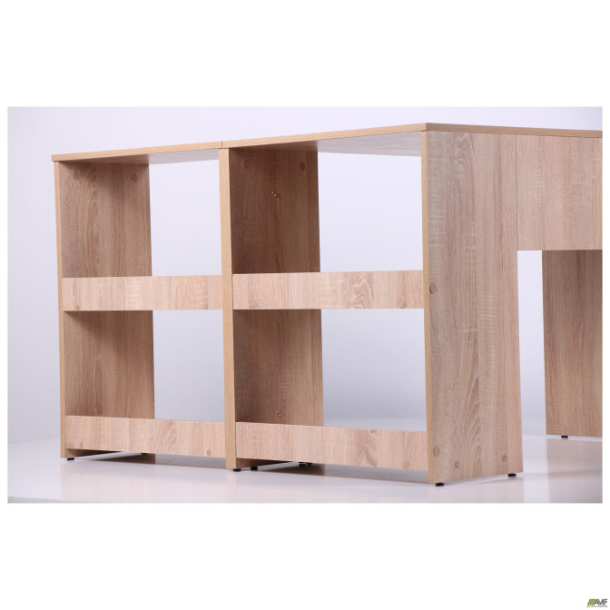 Стол компьютерный Gravity GR-102 R (1200х1200х760) Дуб Сонома AMF