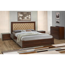 Кровать двухспальная с подъемным механизмом Аризона Микс Мебель
