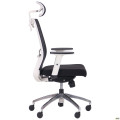 Кресло Install White, Alum, Black/Black AMF