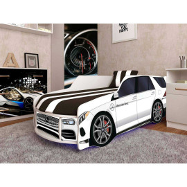 Детская кровать машина с матрасом Premium BMW - БМВ Viorina-deko