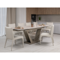 Керамический стол Феличе TML-1000 сахара  +  бежевый Vetro mebel