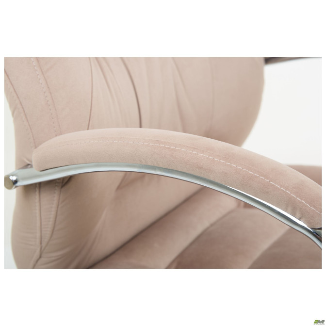 Кресло Мустанг Anyfix Хром Kolibri Latte AMF