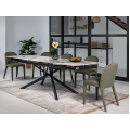 Керамический стол Пино TML-1200 Патагония  +  черный Vetro mebel