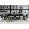 Керамический стол Пино TML-1200 Патагония  +  черный Vetro mebel