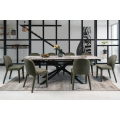 Керамический стол Пино TML-1200 Патагония  +  черный Vetro mebel