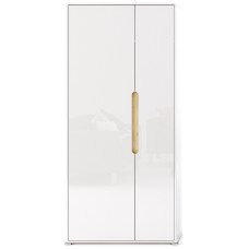 Шафа 2Дв Стелла / Stella Глянець Білий MiroMark SL-122-WB
