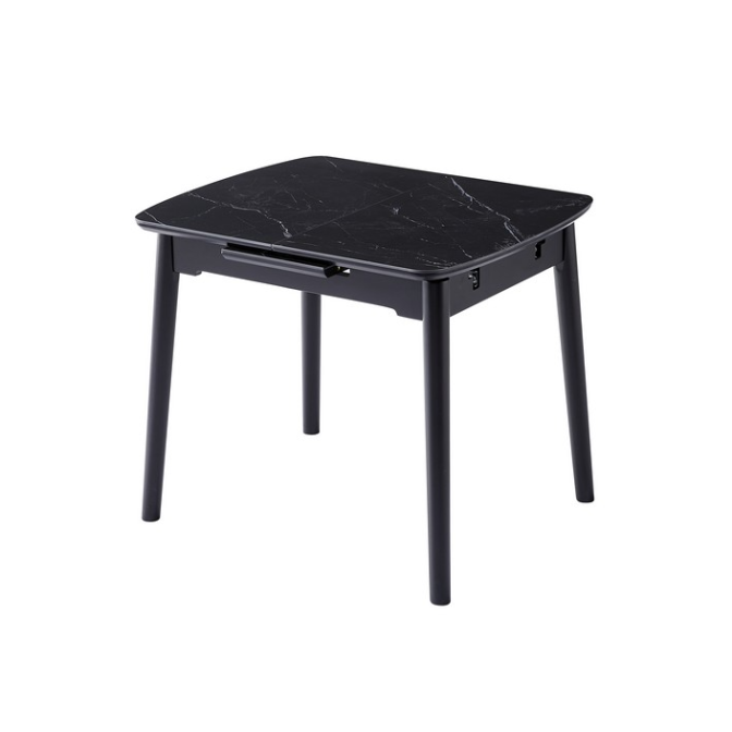 Керамический стол TM-87-1 черный оникс  +  черный Vetro mebel