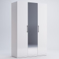 Шкаф гардеробный Фемели 3Д с зеркалом MiroMark фото