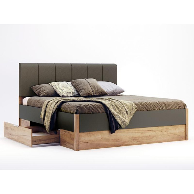 Ліжко Рамона з ящиком для білизни MiroMark фото