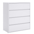 Комод 4Ящ Тібо / Tibo Супер Мат Білий MiroMark TB-64-WM