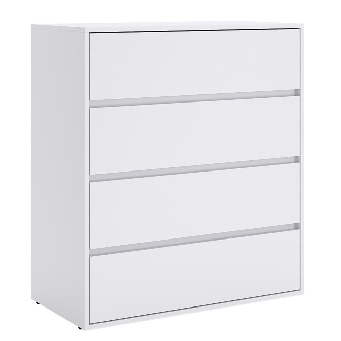 Комод 4Ящ Тібо / Tibo Супер Мат Білий MiroMark TB-64-WM