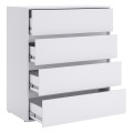 Комод 4Ящ Тібо / Tibo Супер Мат Білий MiroMark TB-64-WM