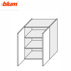 Кухонная секция Миллениум WG верхняя 60В/720 2дв Pro Blum ML-469W/01 MiroMark
