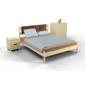 Ліжко без узнiжжя з мякою спинкою Ліка Олімп фото