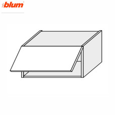Кухонная секция Миллениум WG верхняя 80В/450 1дв Aventos Pro Blum ML-381W/01 MiroMark