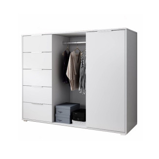 Комод 1Дв 5Ящ Люція / Lucia Білий MiroMark 3812917M