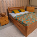 Ліжко мяке з шухлядами Марго Олімп фото