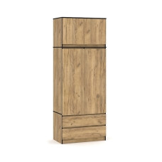 Шкаф Бруклин 2Д2Ш с антресолью Mebel Servise