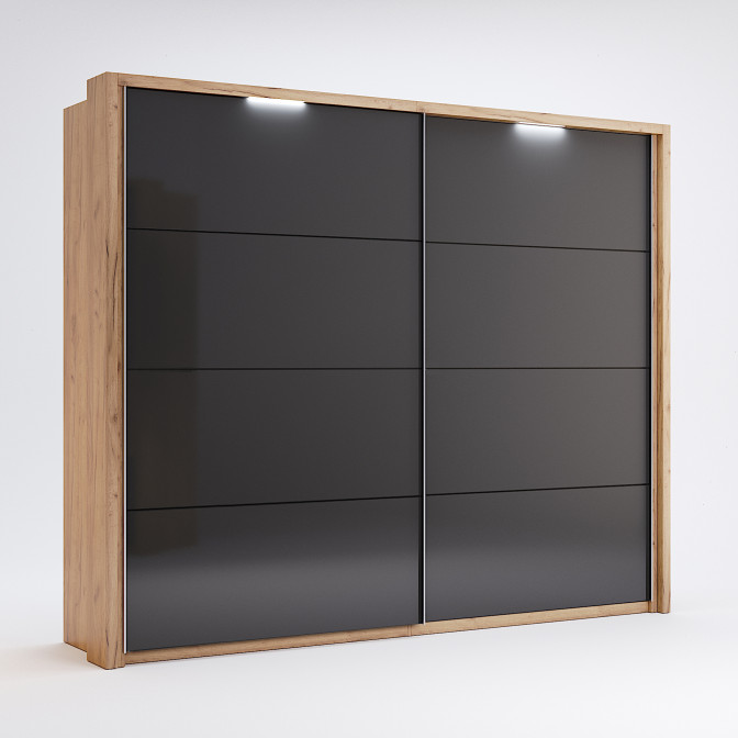 Опция Карниз с подсветкой для Шкафа-Купе 2,5х2,1м Луна / Luna MiroMark LN-69-LV