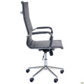 Кресло Slim HB Хром Tilt WAX Black Grey AMF