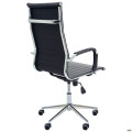 Кресло Slim HB Хром Tilt WAX Black Grey AMF