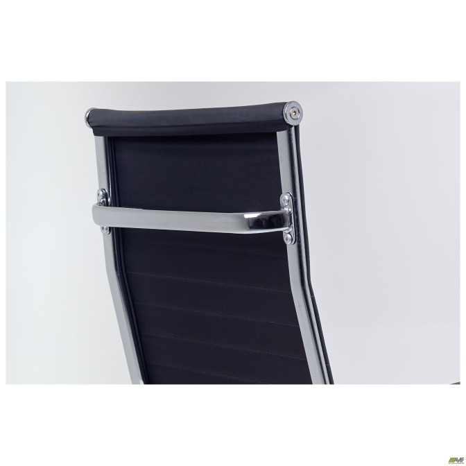 Кресло Slim HB Хром Tilt WAX Black Grey AMF